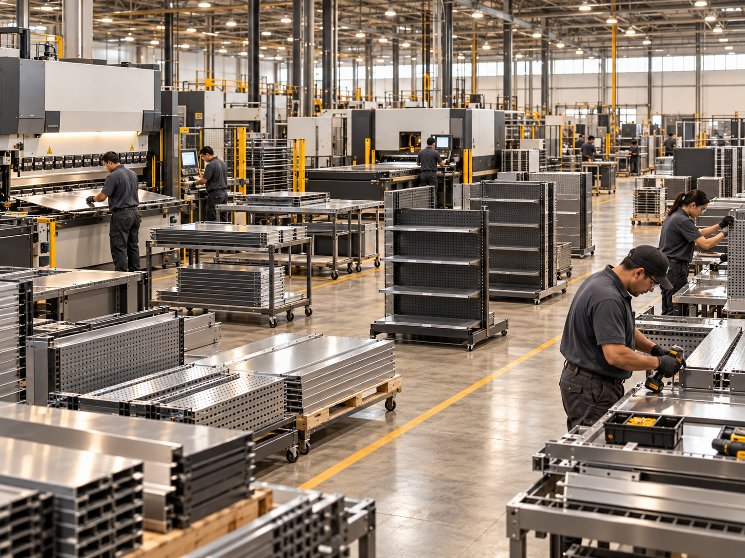 Retail manufacturing production