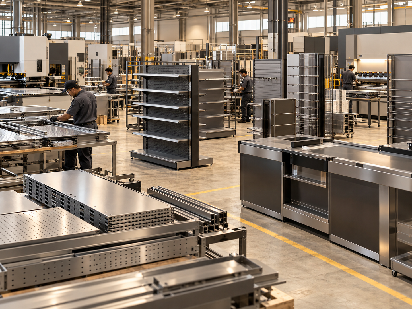 Retail fixture manufacturing